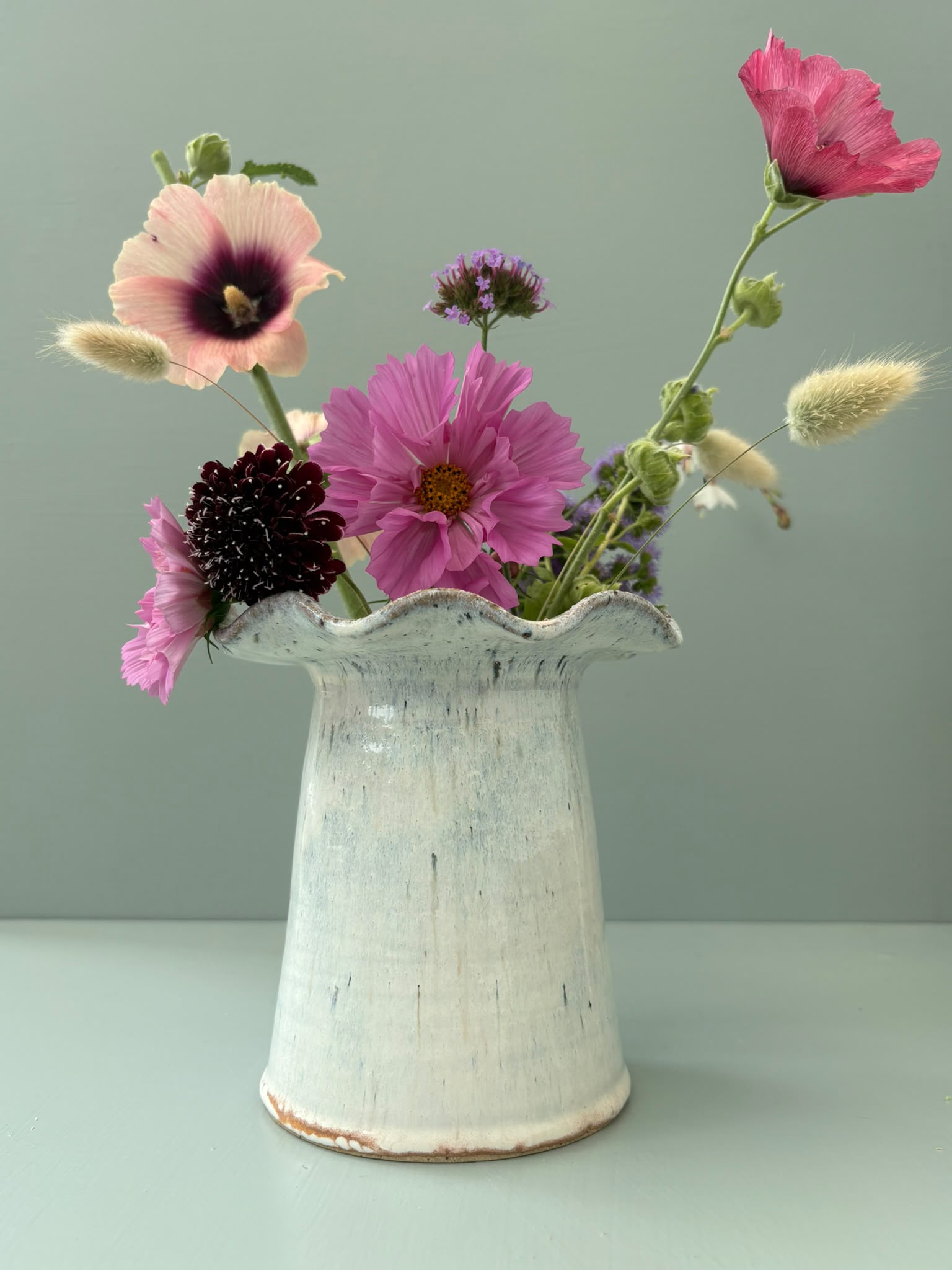 Handmade ceramic vase
